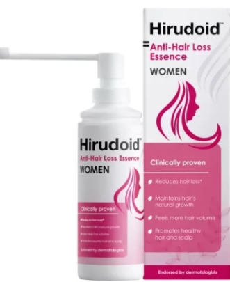 Hirudoid Anti Hair loss essence Women 80m.l ฮีรูดอยด์ แอนตี้ แฮร์ลอส เอสเซนส์ สูตรสำหรับผู้หญิง